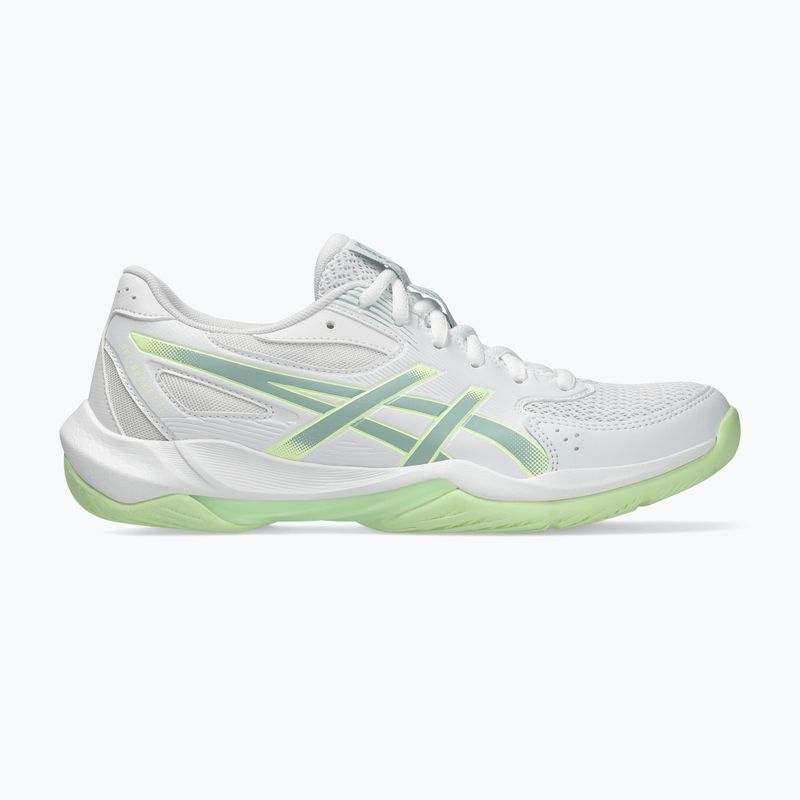 Кросівки волейбольні жіночі ASICS Gel-Rocket 12 white/ocean haze 2
