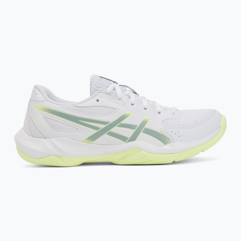 Кросівки волейбольні жіночі ASICS Gel-Rocket 12 white/ocean haze 2