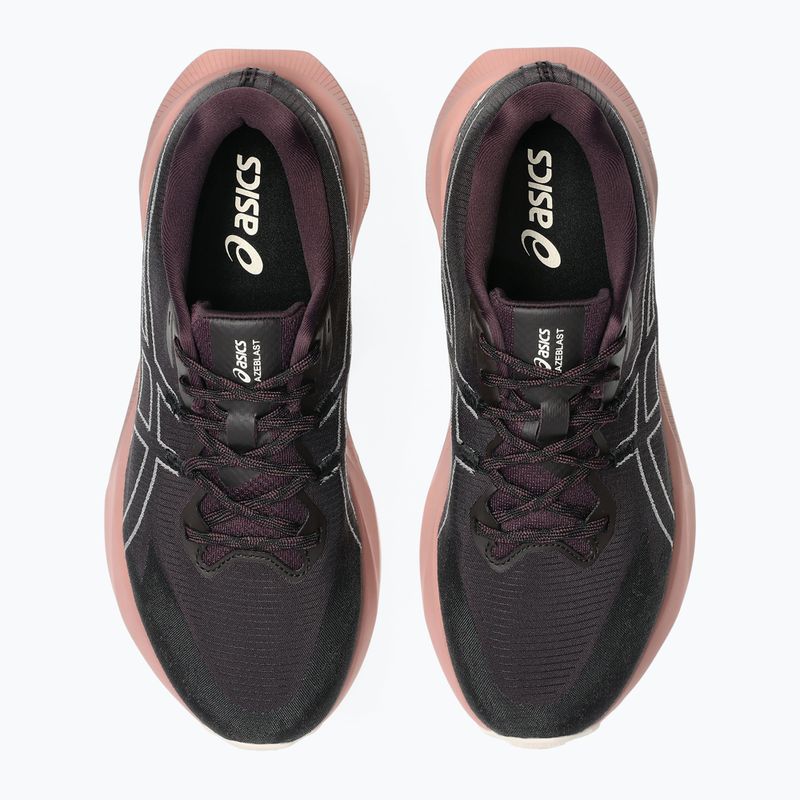Жіночі бігові кросівки Asics Blazeblast темний баклажан/пудрово-рожевий 3