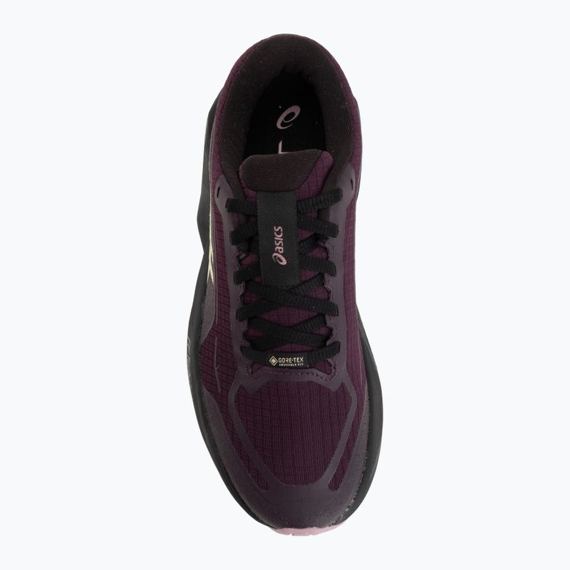 Кросівки для бігу жіночі ASICS Novablast 6 GTX dark aubergine/black 5