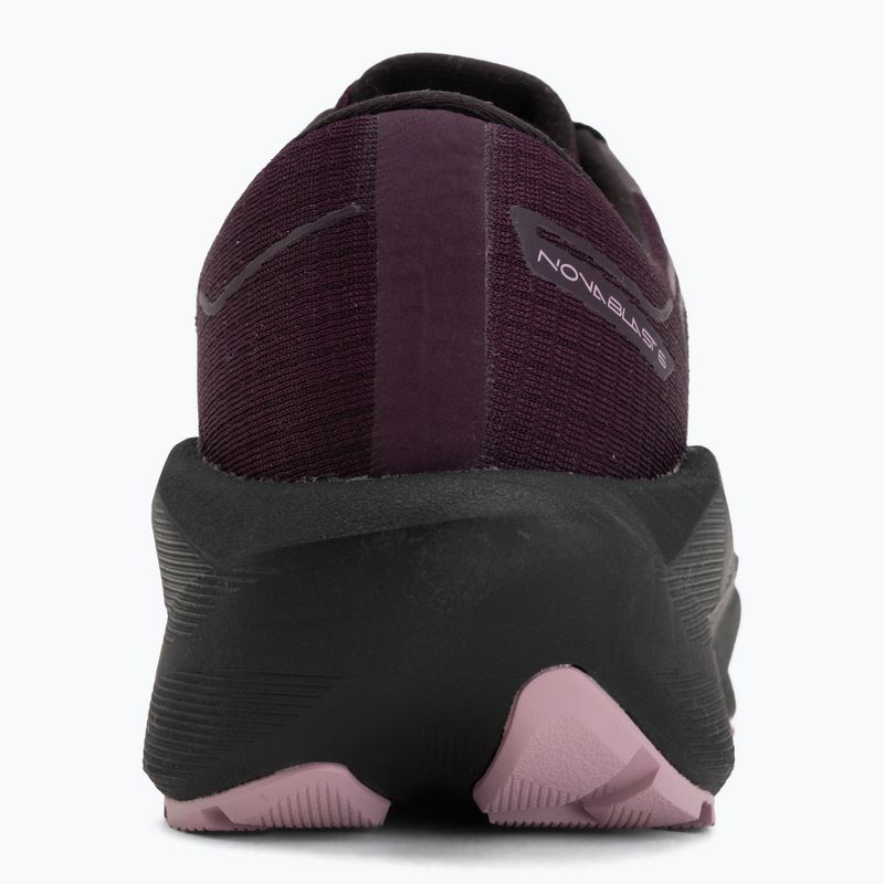 Кросівки для бігу жіночі ASICS Novablast 6 GTX dark aubergine/black 6