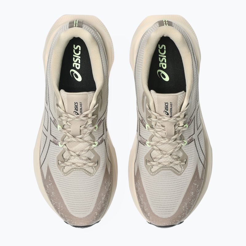 Жіночі бігові кросівки Asics Blazeblast simply taupe/illuminate yellow 4
