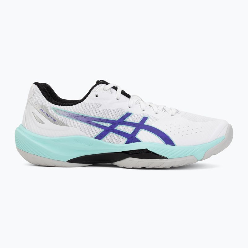 Кросівки волейбольні чоловічі ASICS Beyond FF 2 white/radiant amethyst 2