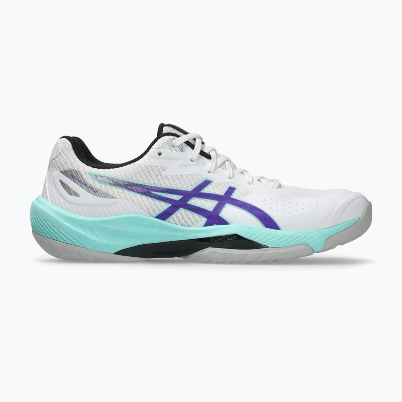 Кросівки волейбольні чоловічі ASICS Beyond FF 2 white/radiant amethyst
