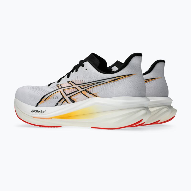 Чоловічі бігові кросівки ASICS Sonicblast 2 білий/стадіонний оранжевий 4