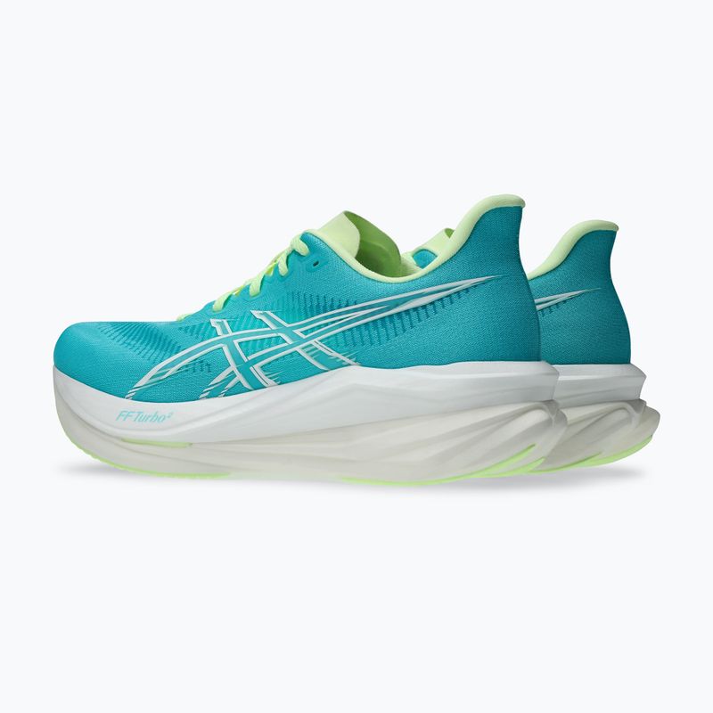 Чоловічі бігові кросівки ASICS Sonicblast 2 energy aqua/illuminate yellow 4