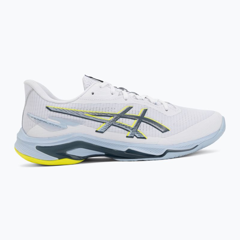 Кросівки чоловічі ASICS Netburner Ballistic FF 4 white/raw indigo 2