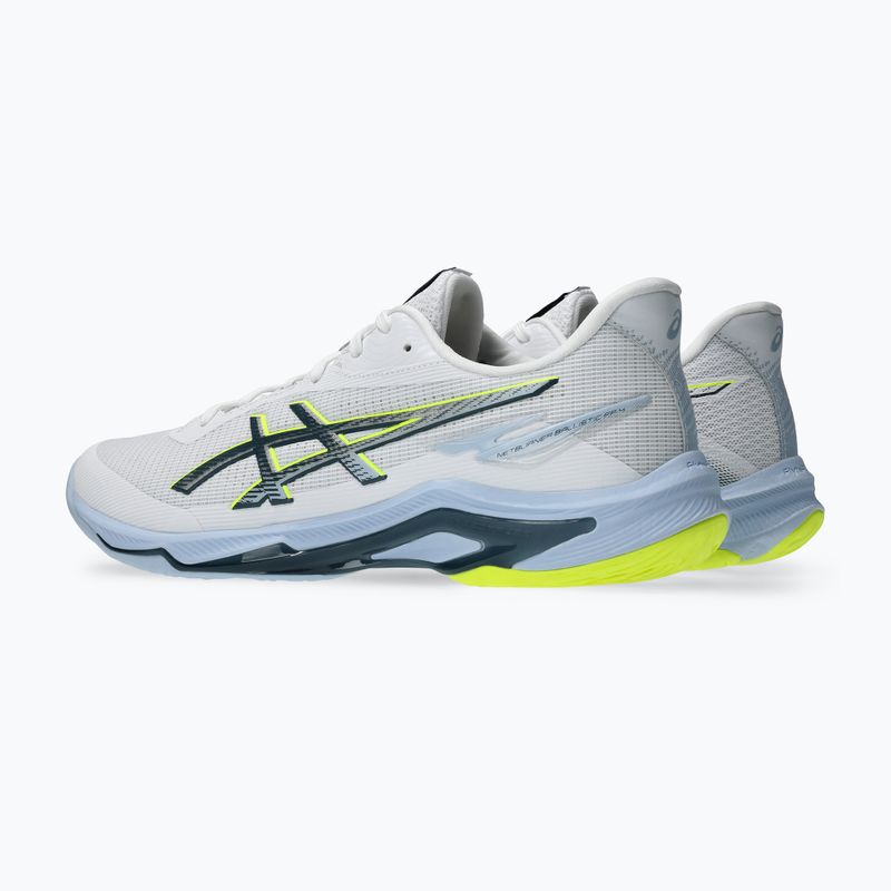 Кросівки чоловічі ASICS Netburner Ballistic FF 4 white/raw indigo 4