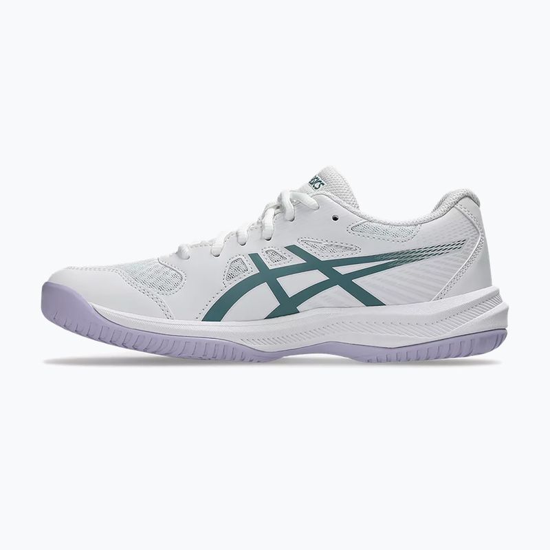 Взуття жіноче ASICS Upcourt 6 white/foggy teal 2