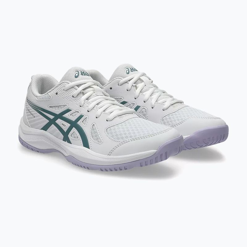 Взуття жіноче ASICS Upcourt 6 white/foggy teal 3