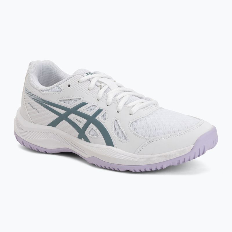 Взуття жіноче ASICS Upcourt 6 white/foggy teal