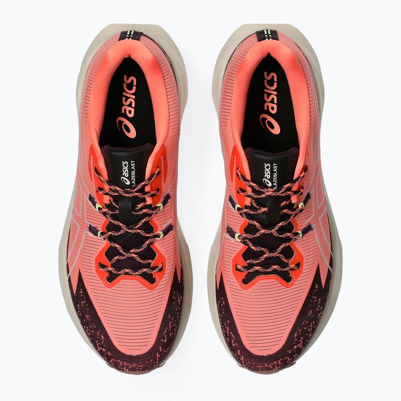 Чоловічі бігові кросівки Asics Blazeblast sun coral/dark aubergine 6