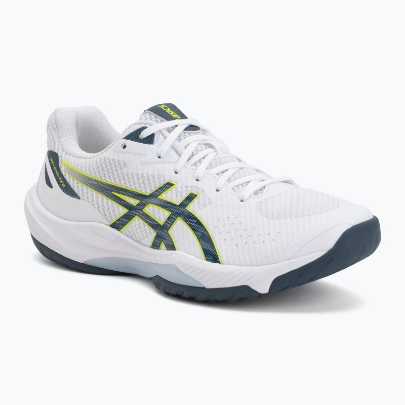 Кросівки волейбольні чоловічі ASICS Beyond FF 2 white/raw indigo