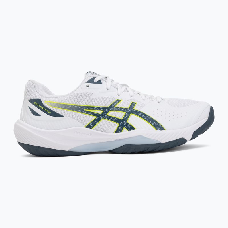 Кросівки волейбольні чоловічі ASICS Beyond FF 2 white/raw indigo 2