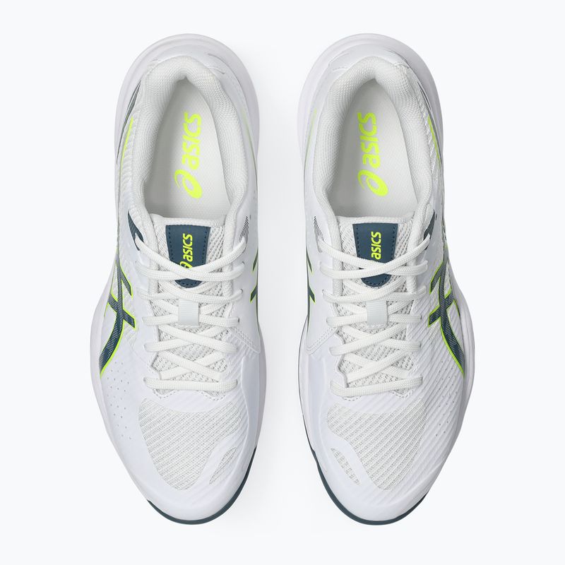 Кросівки волейбольні чоловічі ASICS Beyond FF 2 white/raw indigo 4