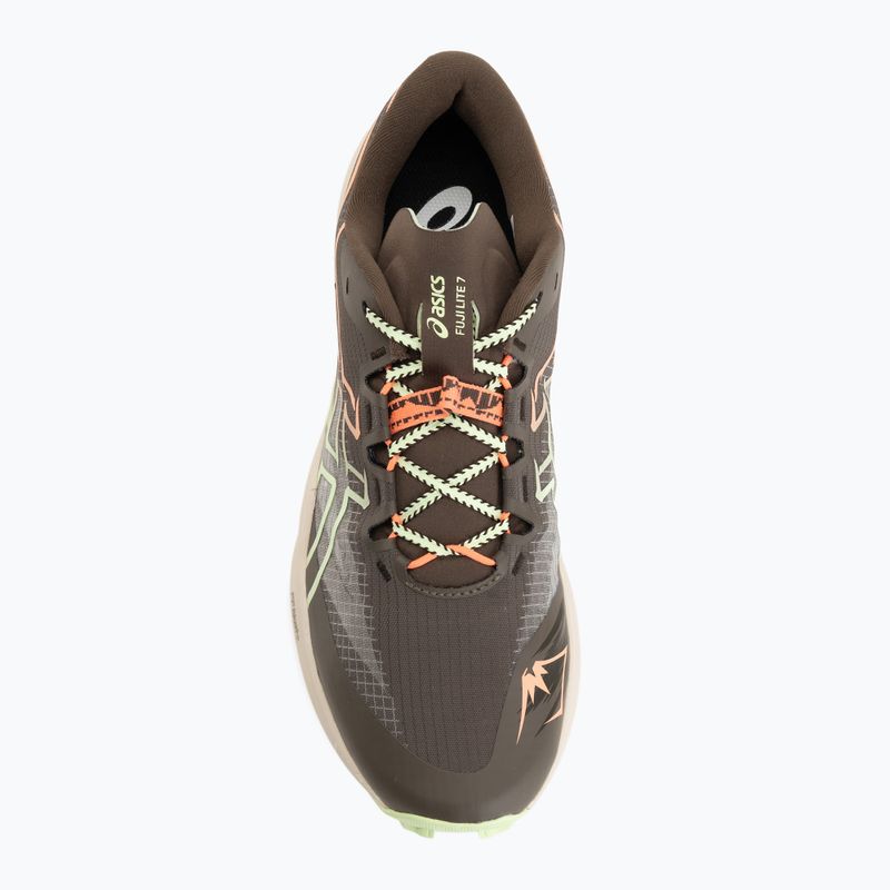 Кросівки для бігу Asics Fuji Lite 7 kuriiro brown/illuminate yellow 5