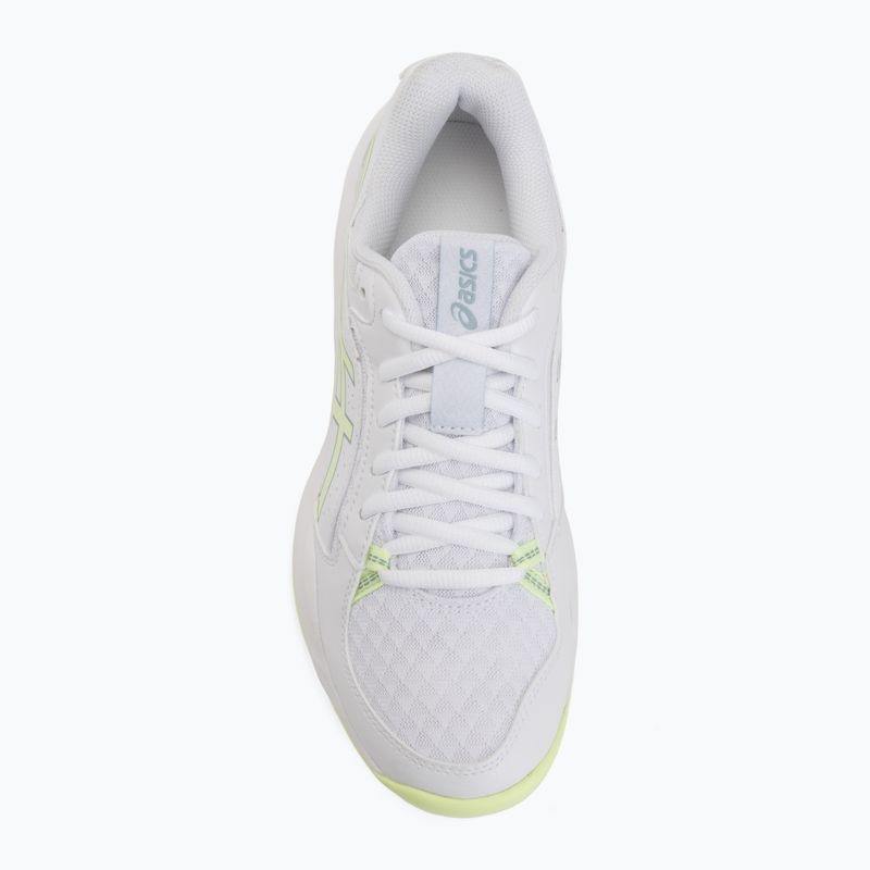 Кросівки волейбольні жіночі ASICS Gel-Task 5 white/illuminate yellow 5