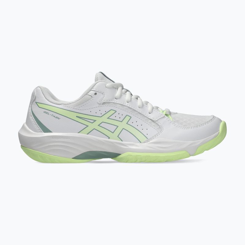 Кросівки волейбольні жіночі ASICS Gel-Task 5 white/illuminate yellow 2