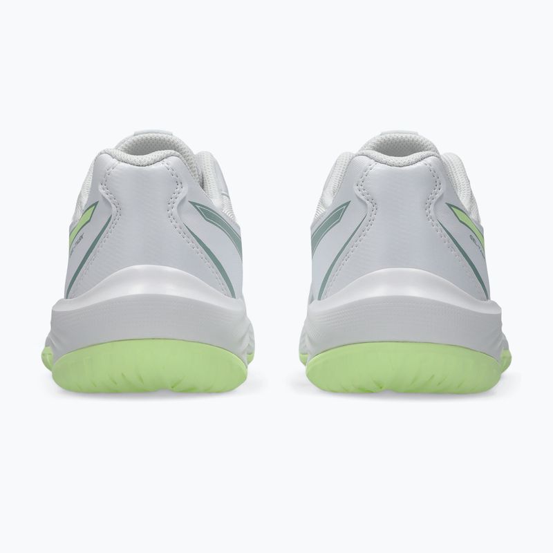 Кросівки волейбольні жіночі ASICS Gel-Task 5 white/illuminate yellow 5