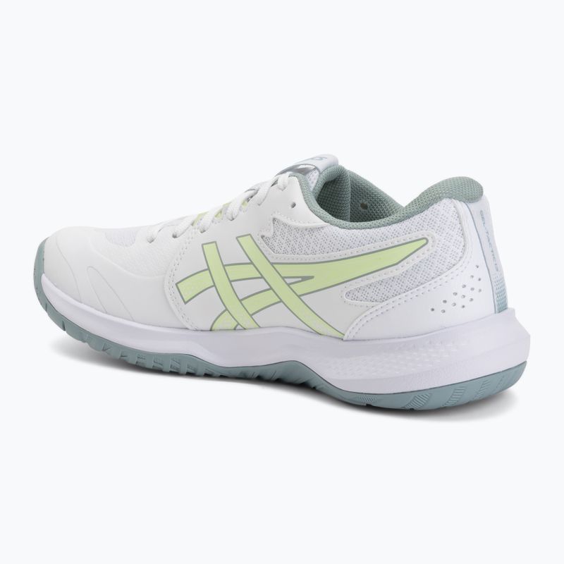 Кросівки волейбольні жіночі ASICS Gel-Tactic 13 white/illuminate yellow 3
