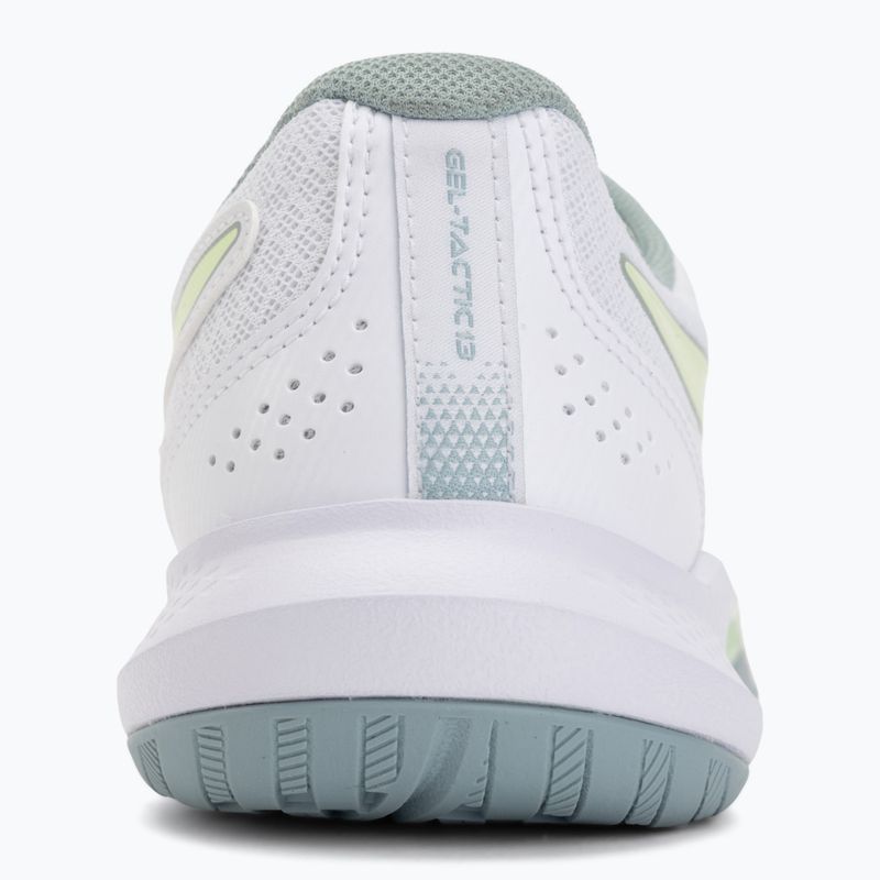 Кросівки волейбольні жіночі ASICS Gel-Tactic 13 white/illuminate yellow 6