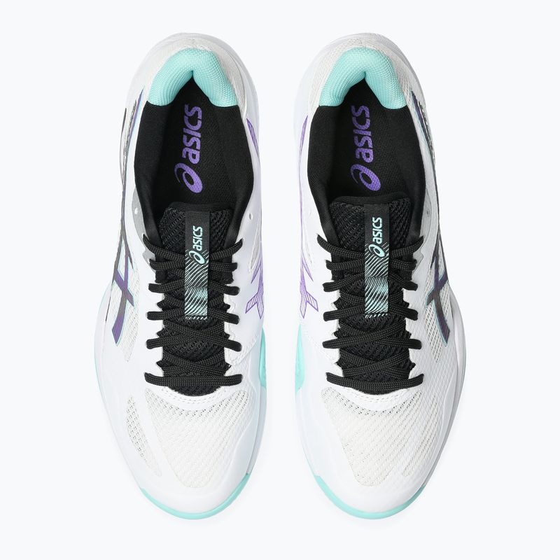 Кросівки волейбольні чоловічі ASICS Blade FF 2 white/radiant amethyst 5