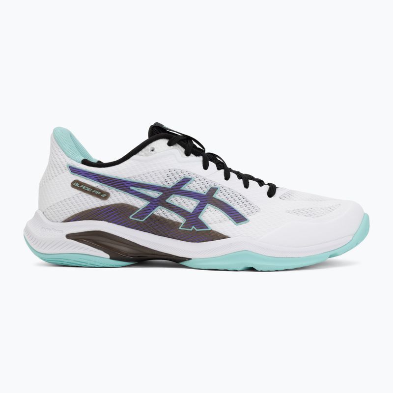 Кросівки волейбольні чоловічі ASICS Blade FF 2 white/radiant amethyst 2