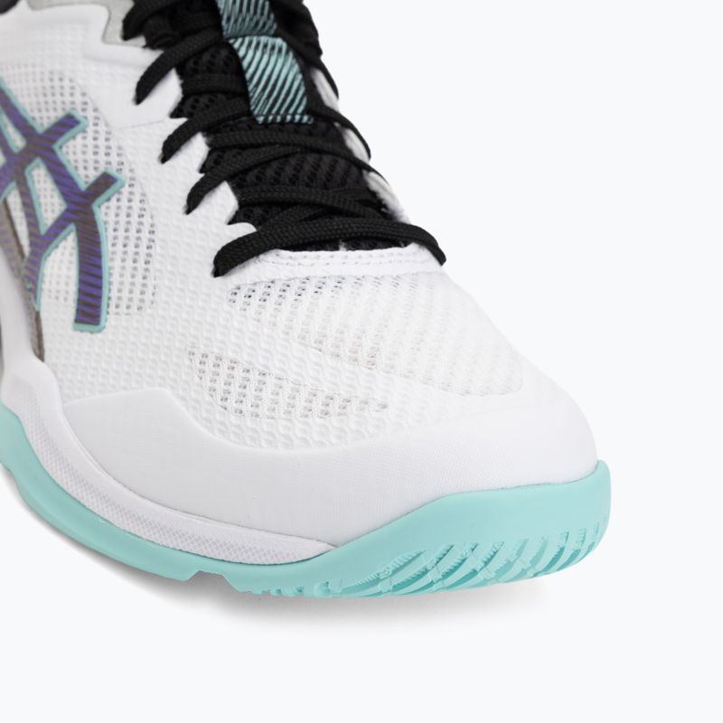 Кросівки волейбольні чоловічі ASICS Blade FF 2 white/radiant amethyst 7