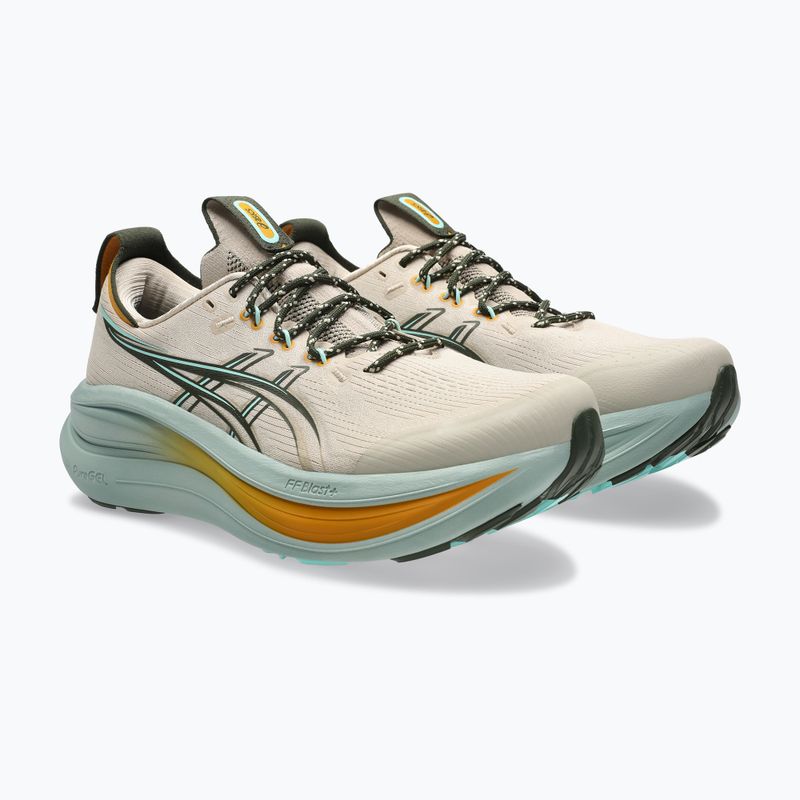 Чоловічі бігові кросівки ASICS Gel-Nimbus 28 TR simply taupe/ocean haze 8