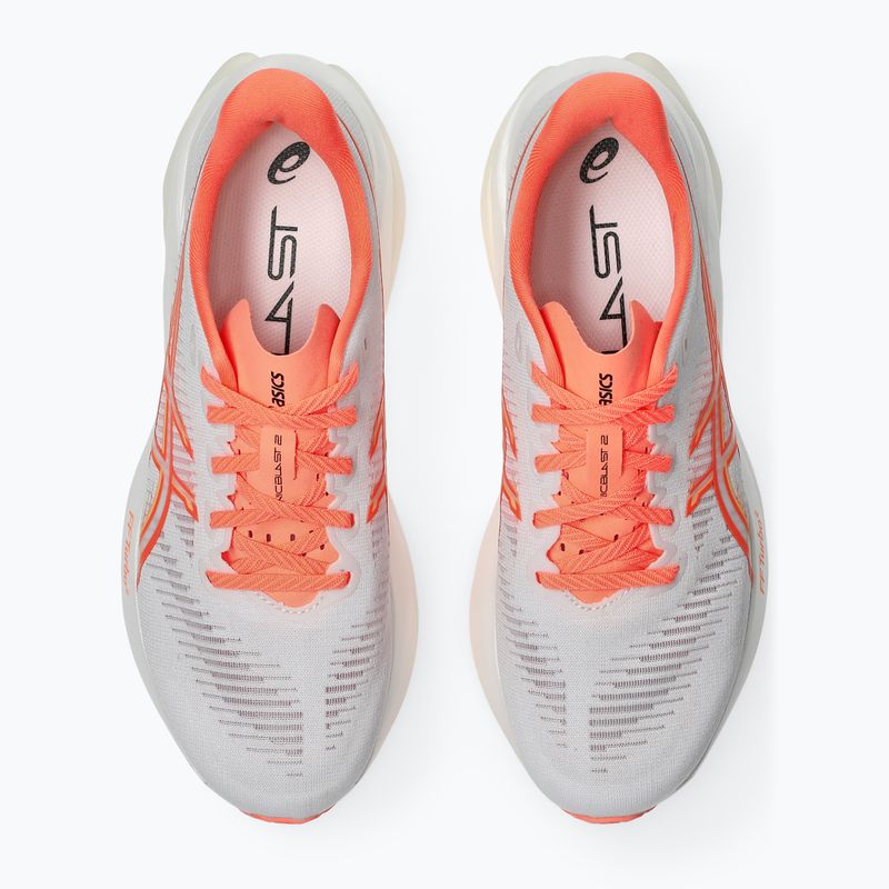 Жіночі бігові кросівки ASICS Sonicblast 2 white/sun coral 4
