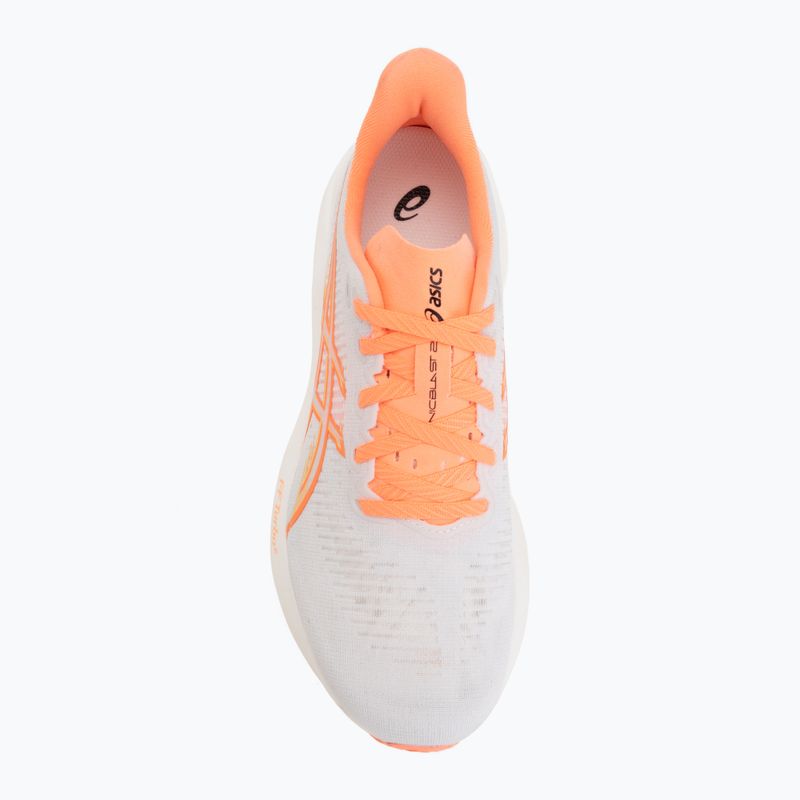 Жіночі бігові кросівки ASICS Sonicblast 2 white/sun coral 5