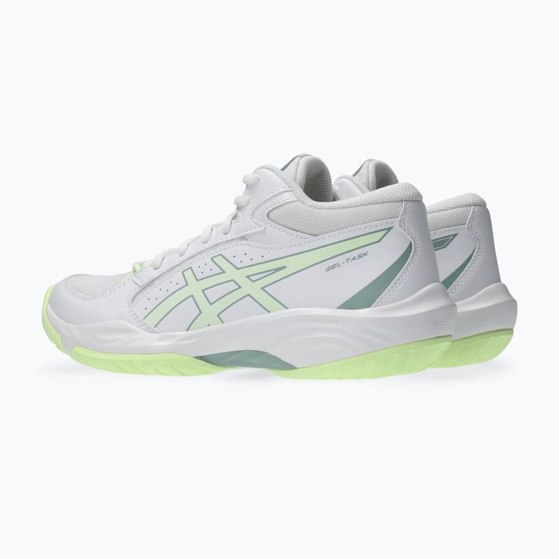 Жіночі волейбольні кросівки Gel-Task MT 5 white/illuminate yellow 4