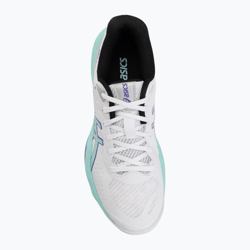 Кросівки волейбольні жіночі ASICS Beyond FF 2 white/illuminate mint 5