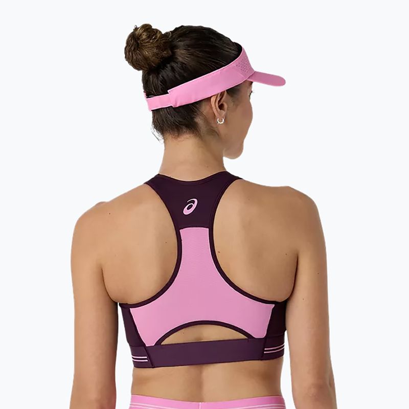 Бюстгальтер для тренувань ASICS Game Compression Bra Dark Aubergine/Bubblegum 2