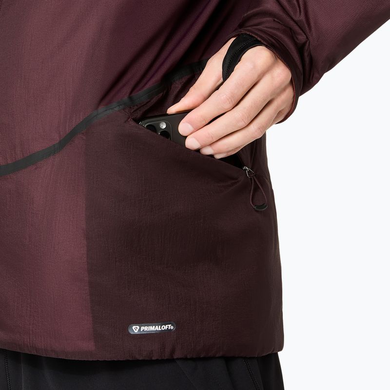 Куртка для бігу чоловіча ASICS Road Winter Jacket dark currant 7