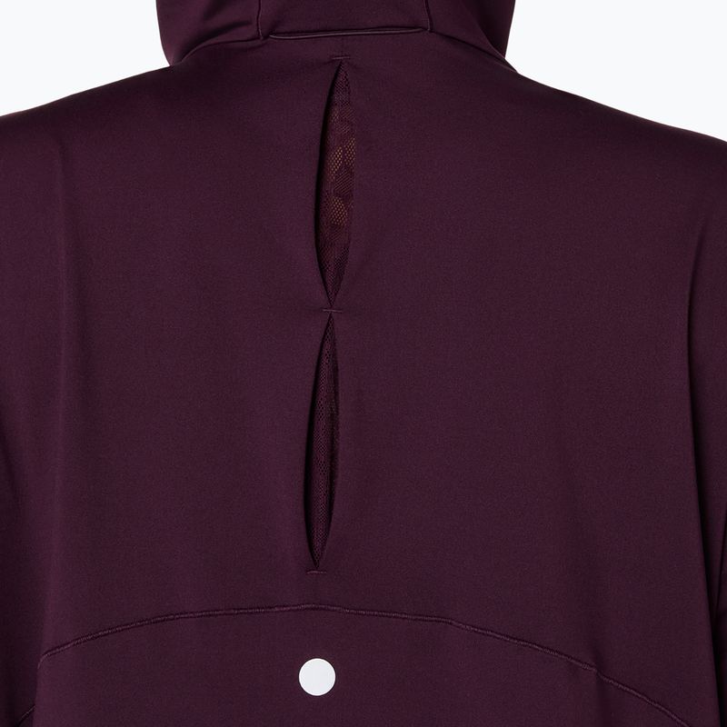 Кофта для бігу жіноча ASICS Nagino Run Winter Hoodie dark aubergine 7