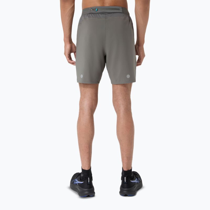 Шорти для бігу чоловічі Asics Road 7In Short Truffle Grey 3