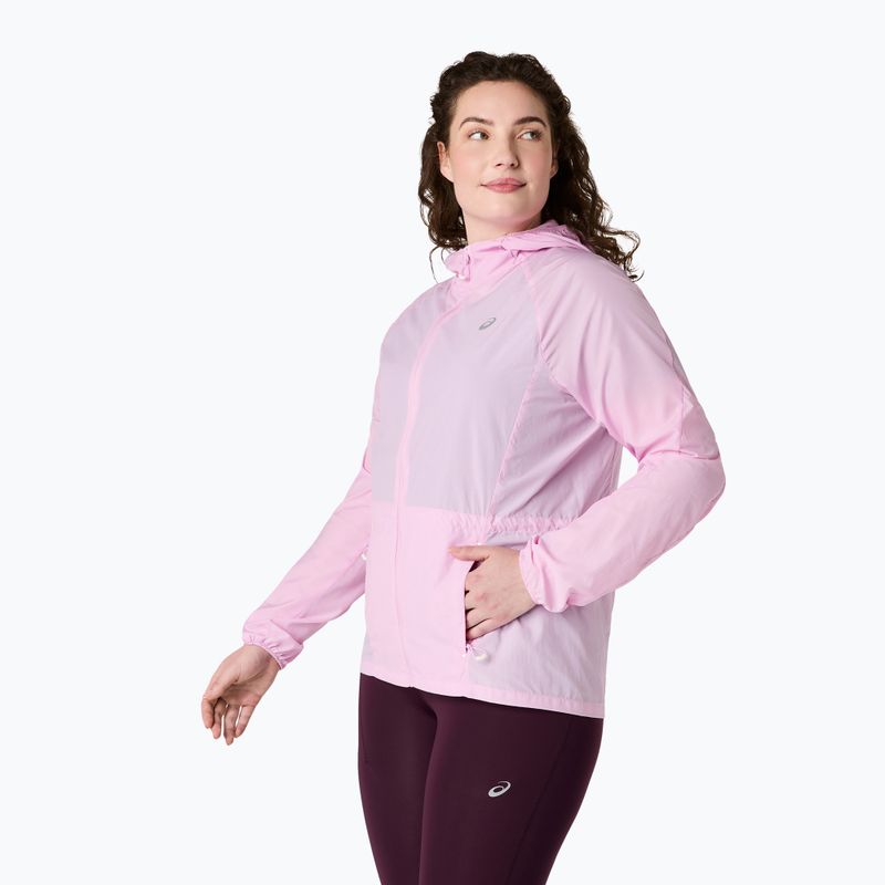 Куртка для бігу жіноча ASICS Road Packable Jacket hazy lilac 4