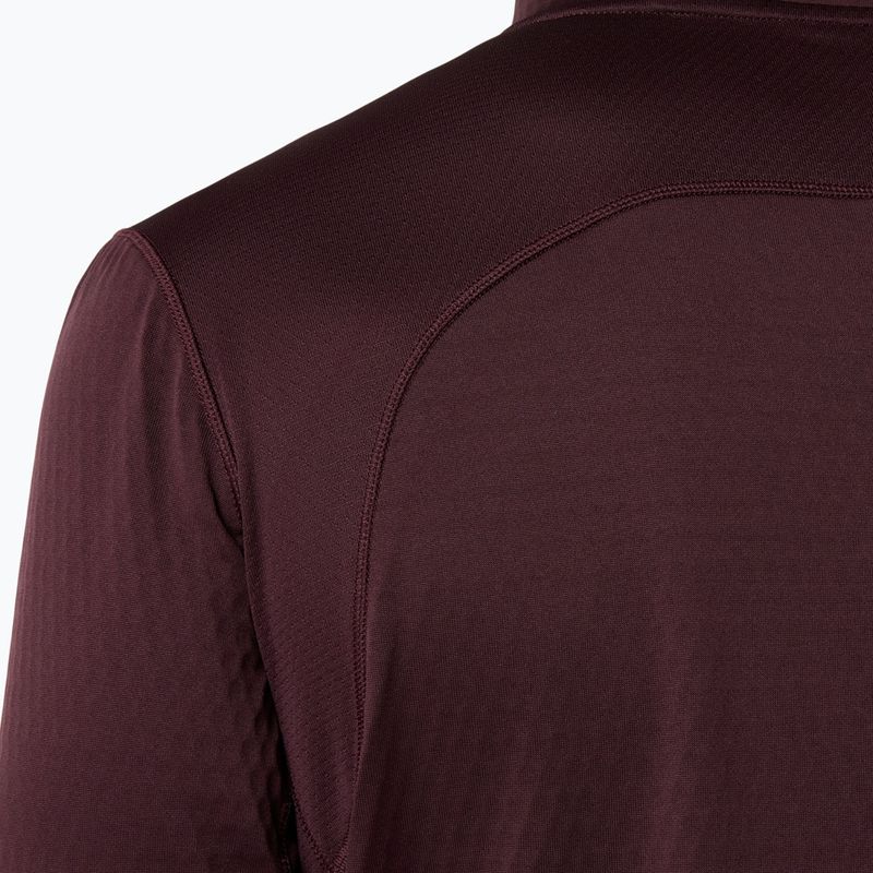 Кофта для бігу чоловіча ASICS Road Winter Ls Hoodie dark currant 9