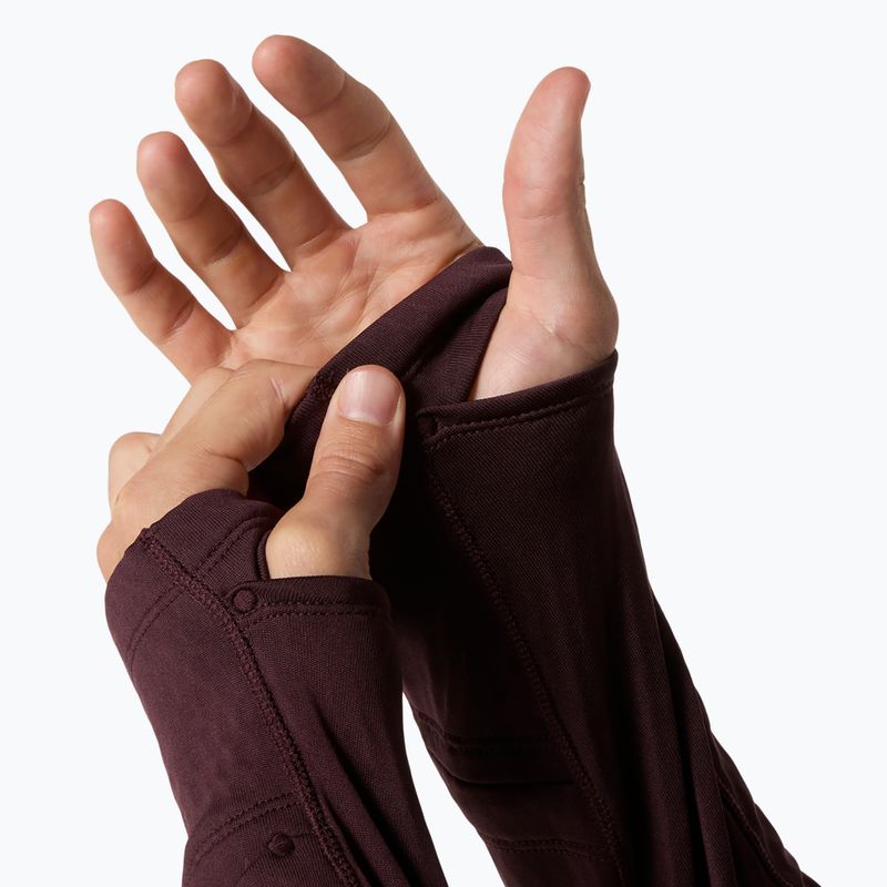 Кофта для бігу чоловіча ASICS Road Winter Ls Hoodie dark currant 10