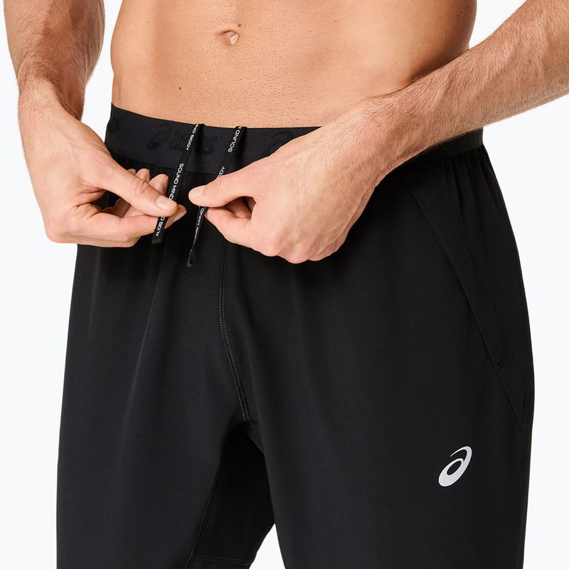 Штани для бігу чоловічі ASICS Road Pant performance black 4