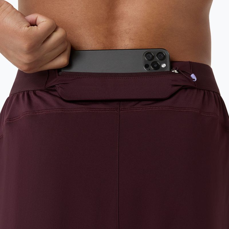Шорти для бігу чоловічі Asics Road 5In Short Dark Currant 6