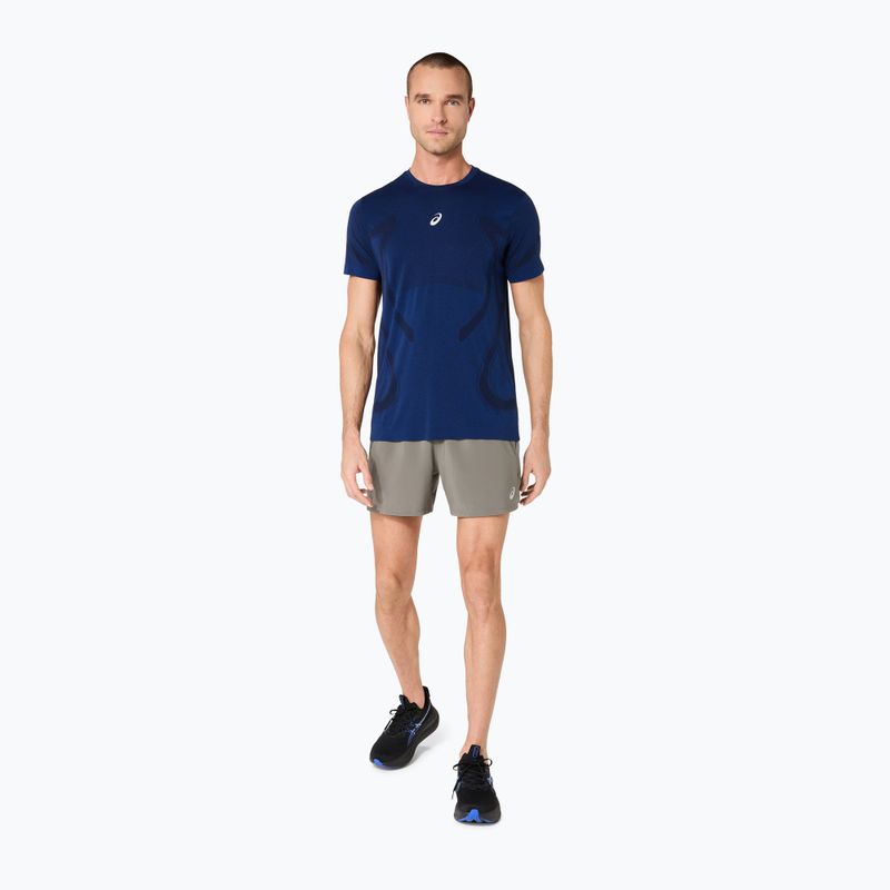 Шорти для бігу чоловічі Asics Road 5In Short Truffle Grey 2