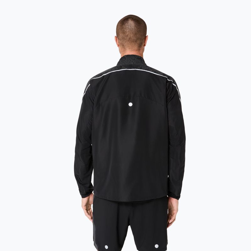 Куртка для бігу чоловіча ASICS Road Lite-Show Jacket performance black 3