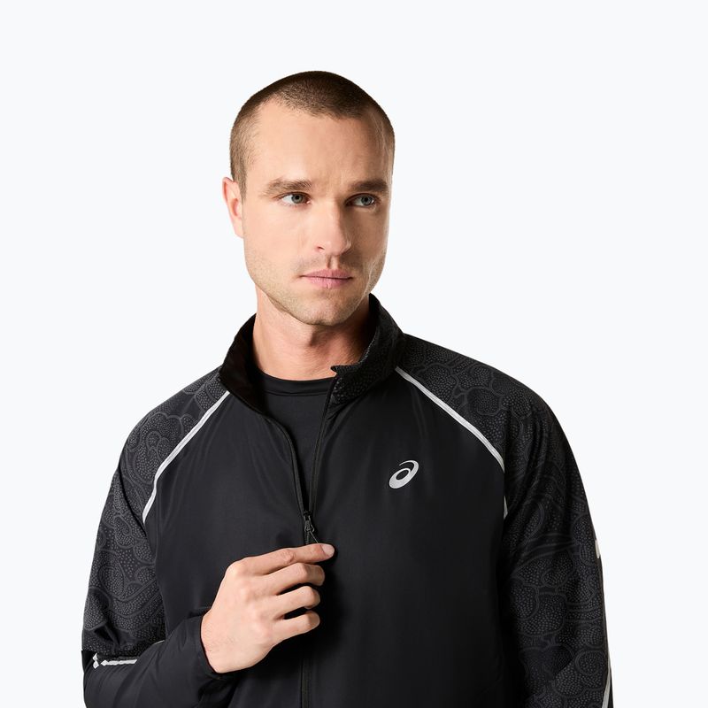 Куртка для бігу чоловіча ASICS Road Lite-Show Jacket performance black 4