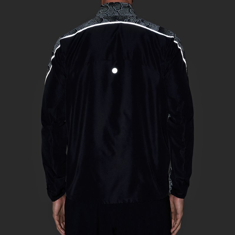 Куртка для бігу чоловіча ASICS Road Lite-Show Jacket performance black 7
