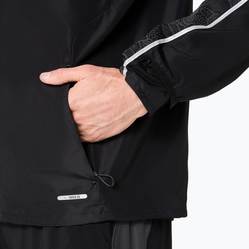 Куртка для бігу чоловіча ASICS Road Lite-Show Jacket performance black 8