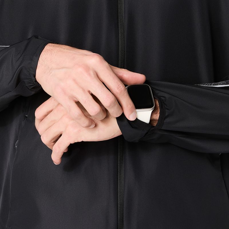 Куртка для бігу чоловіча ASICS Road Lite-Show Jacket performance black 10