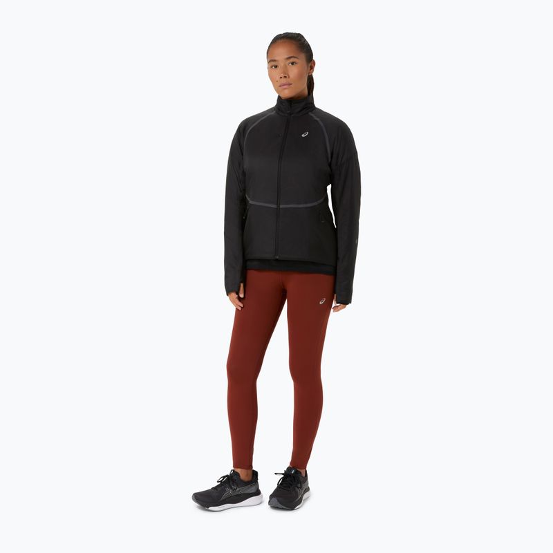 Лосини для бігу жіночі ASICS Road Winter High Waist singed red 2