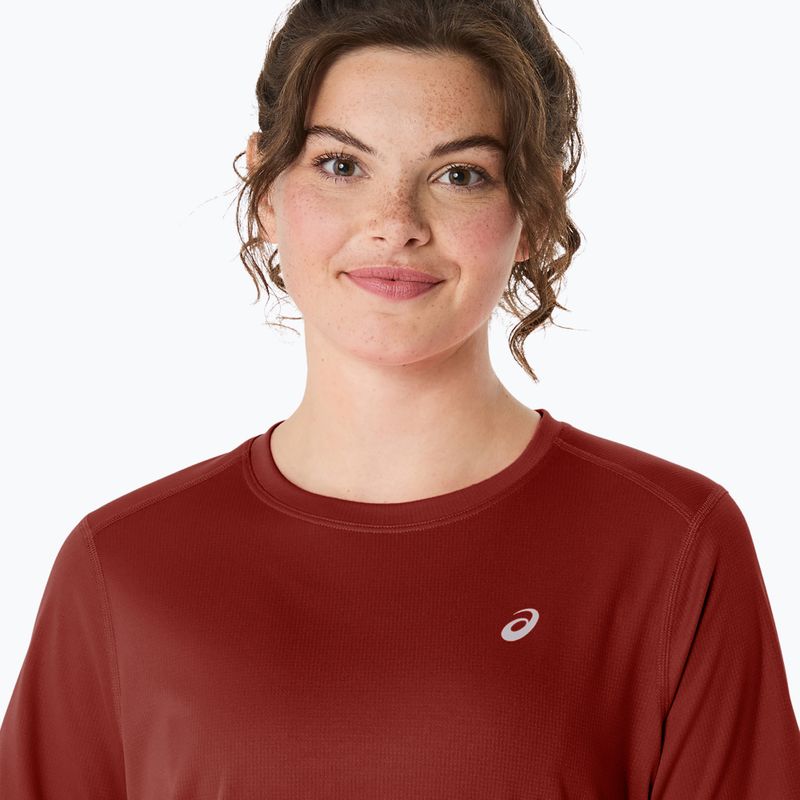 Футболка для бігу жіноча ASICS Core Ss Top singed red 5